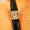 cafe noir les montres vintage horlogerie vintage horloger marseille cartier tank must pour femme mini dorée vermeil