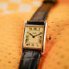 cafe noir les montres vintage horlogerie vintage horloger marseille cartier tank must pour femme mini dorée vermeil