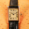 cafe noir les montres vintage horlogerie vintage horloger marseille cartier tank must pour femme mini dorée vermeil