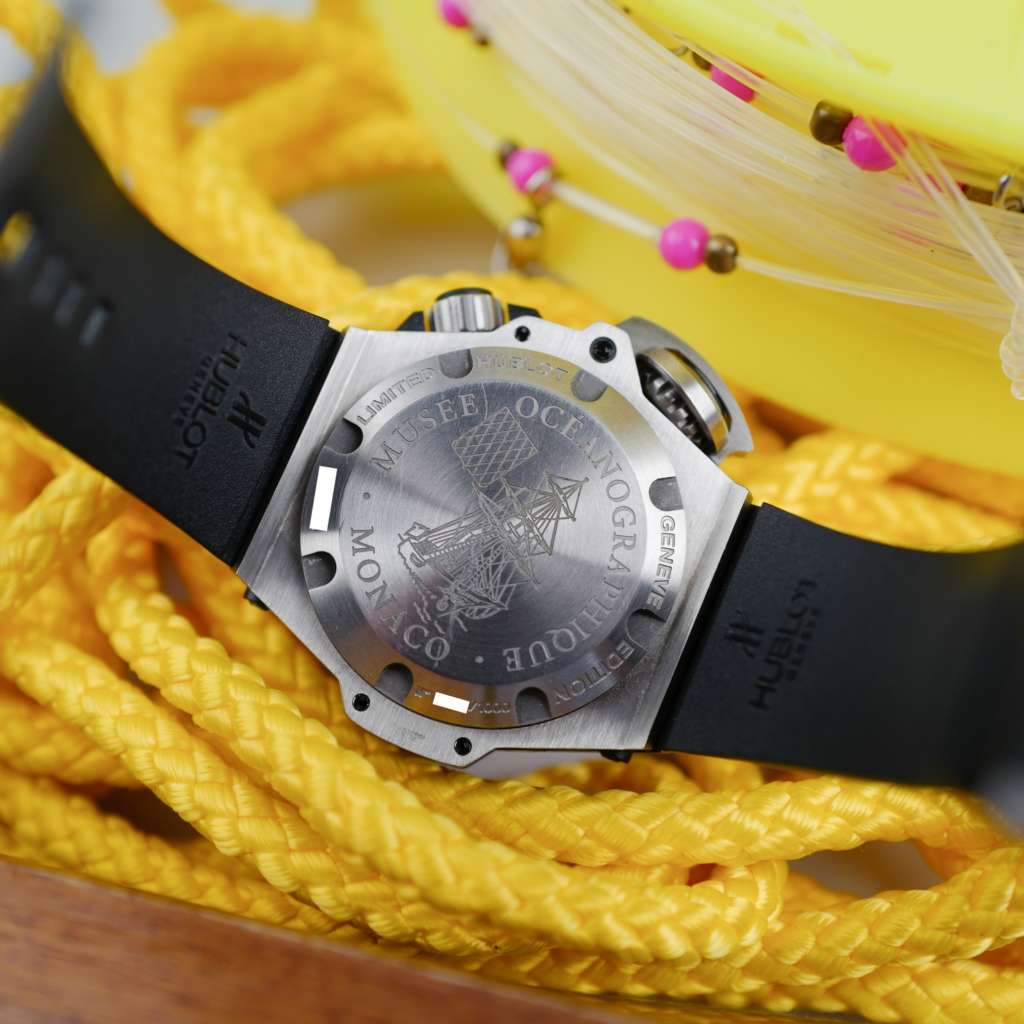 cafe noir les montres vintage marseille HUBLOT King Power Monaco Oceanographic Museum 731.NX.1190.RX 48mm limited edition_1