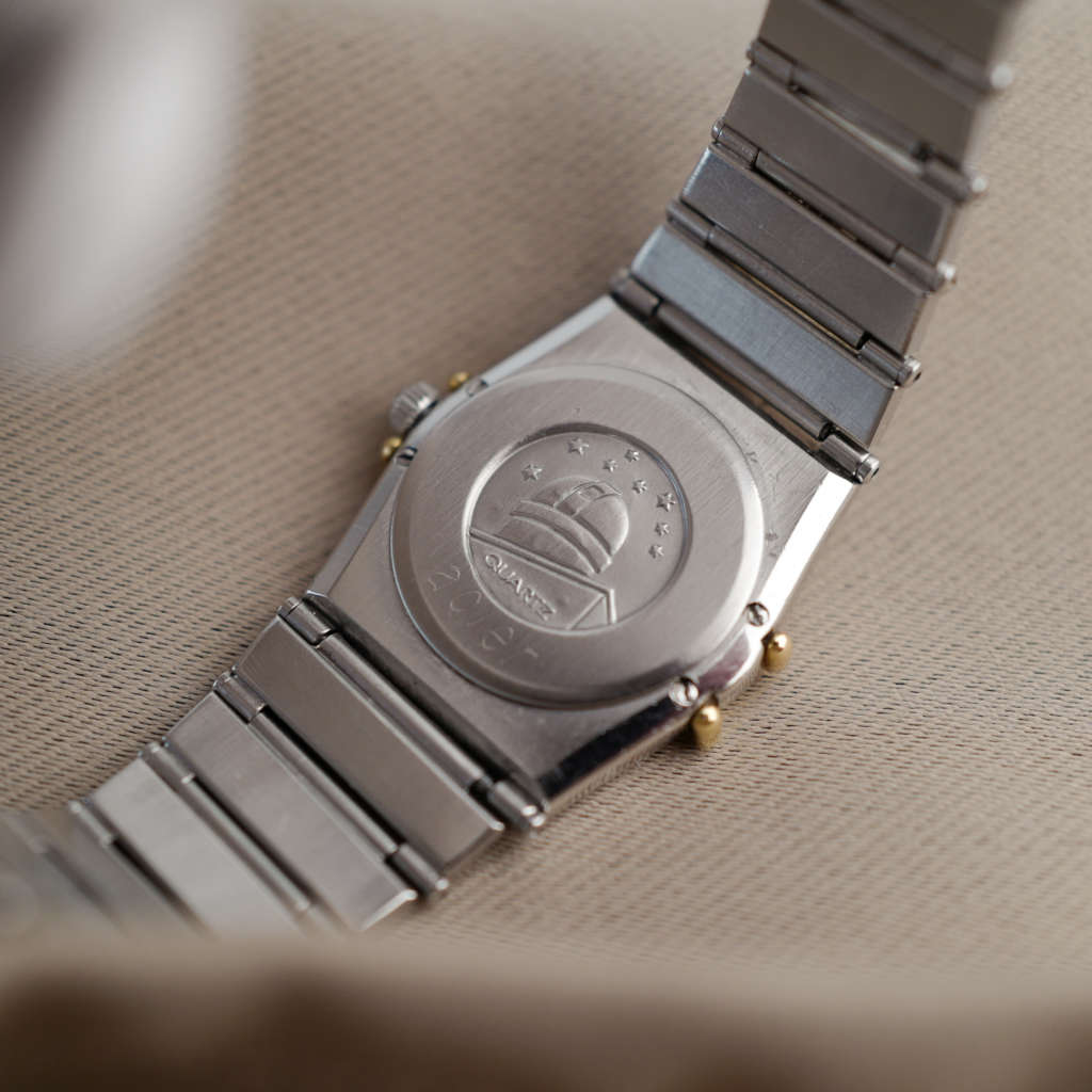 cafe noir les montres vintage marseille horloger omega constellation or acier vintage femme_1 cafe noir les montres vintage marseille horloger omega constellation or acier vintage femme