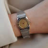 cafe noir les montres vintage marseille horloger omega constellation or acier vintage femme_3