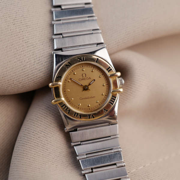 cafe noir les montres vintage marseille horloger omega constellation or acier vintage femme