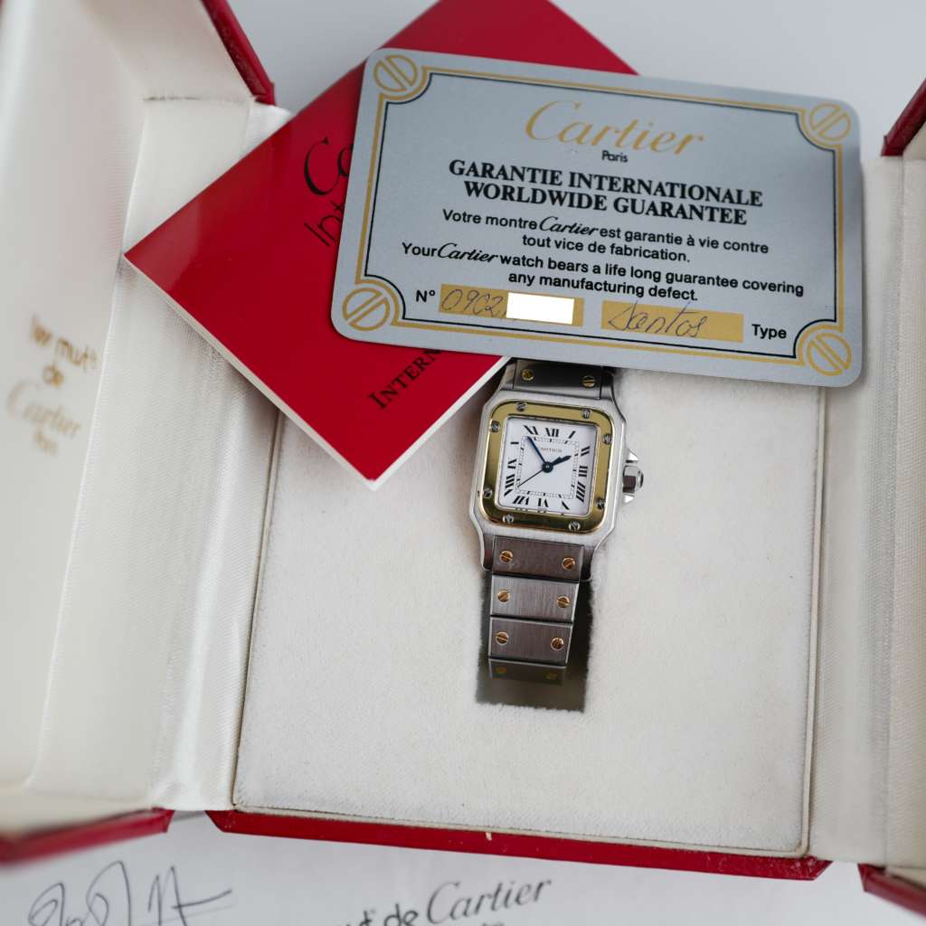 cafe noir les montres horloger marseille cartier santos pour femme or et acier bicolor ref 0902 vintage_13 cafe noir les montres horloger marseille cartier santos pour femme or et acier bicolor ref 0902 vintage petit modèle 1981