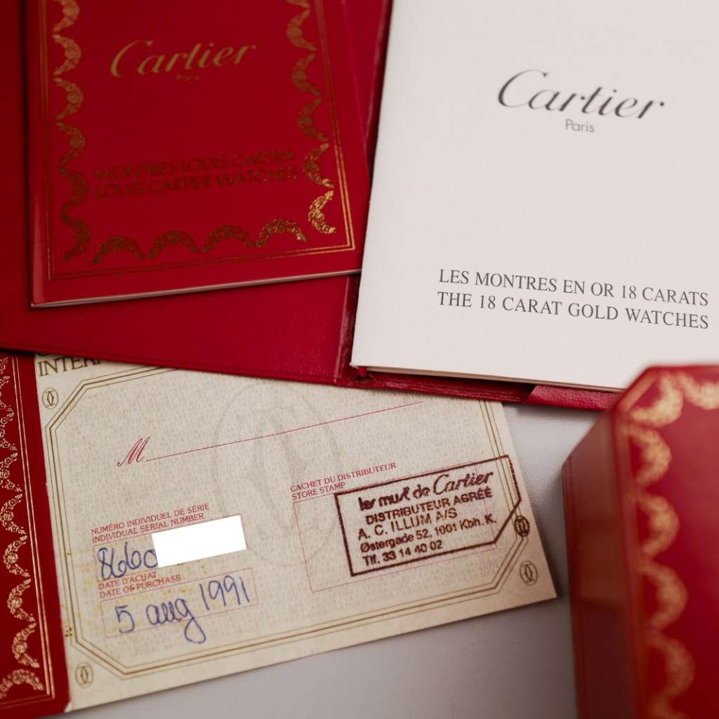 cafe noir montres horloger marseille cartier tank louis petit modèle or massif quartz 18k