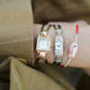 montre bijou bracelet cordon femme art déco vintage