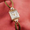 montre bijou bracelet cordon femme art déco vintage