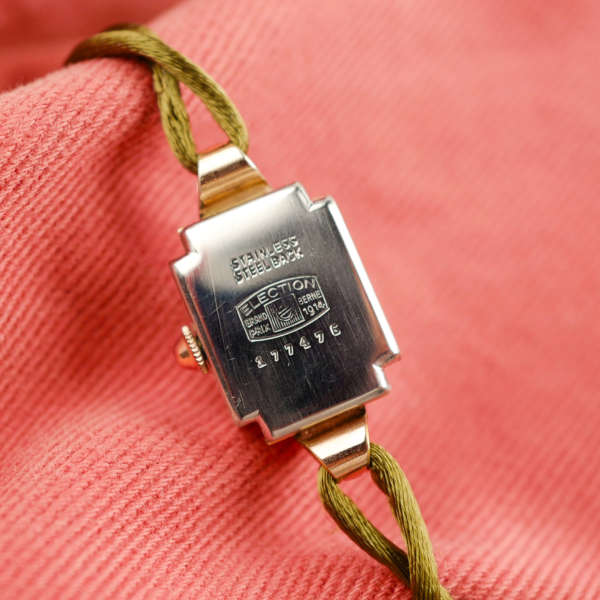 montre bijou bracelet cordon femme art déco vintage