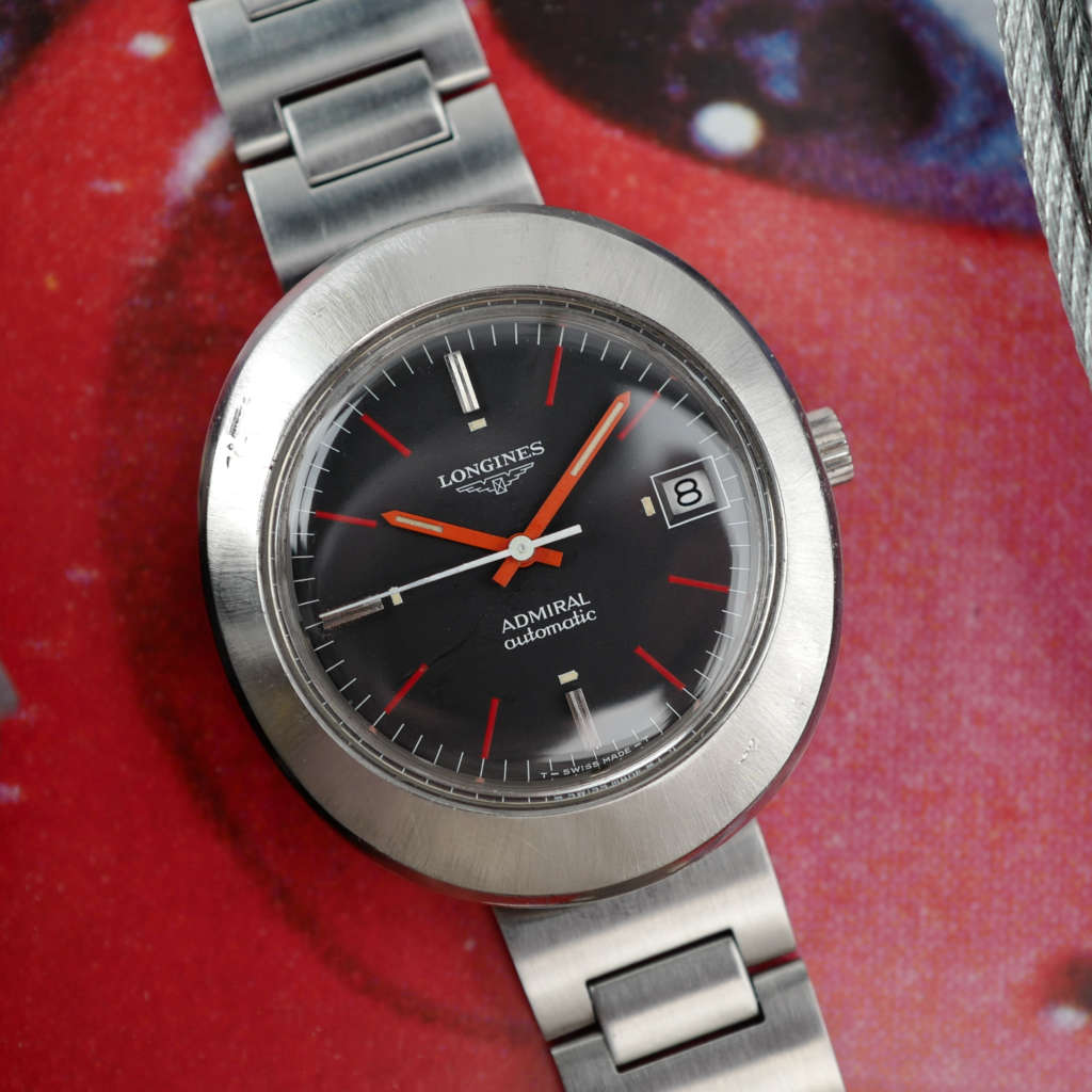 cafe noir les horloger marseille longines admiral tritium cadran gris anthracite mouvement automatique longines 431 vintage homme rare_1 cafe noir les horloger marseille Longines Admiral tritium cadran gris anthracite mouvement automatique Longines 431 vintage homme rare