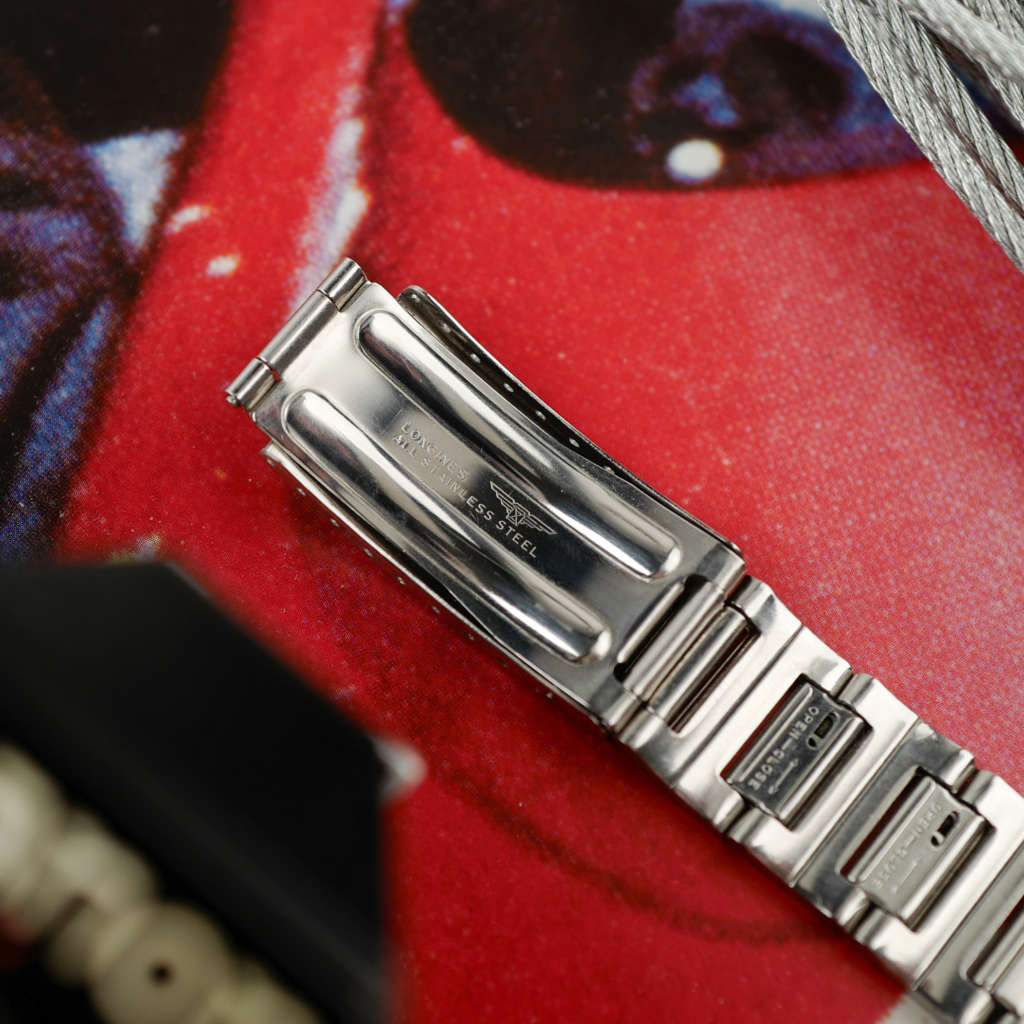 cafe noir les horloger marseille longines admiral tritium cadran gris anthracite mouvement automatique longines 431 vintage homme rare_12