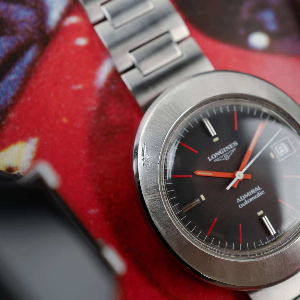 cafe noir les horloger marseille longines admiral tritium cadran gris anthracite mouvement automatique longines 431 vintage homme rare_3 cafe noir les horloger marseille Longines Admiral tritium cadran gris anthracite mouvement automatique Longines 431 vintage homme rare