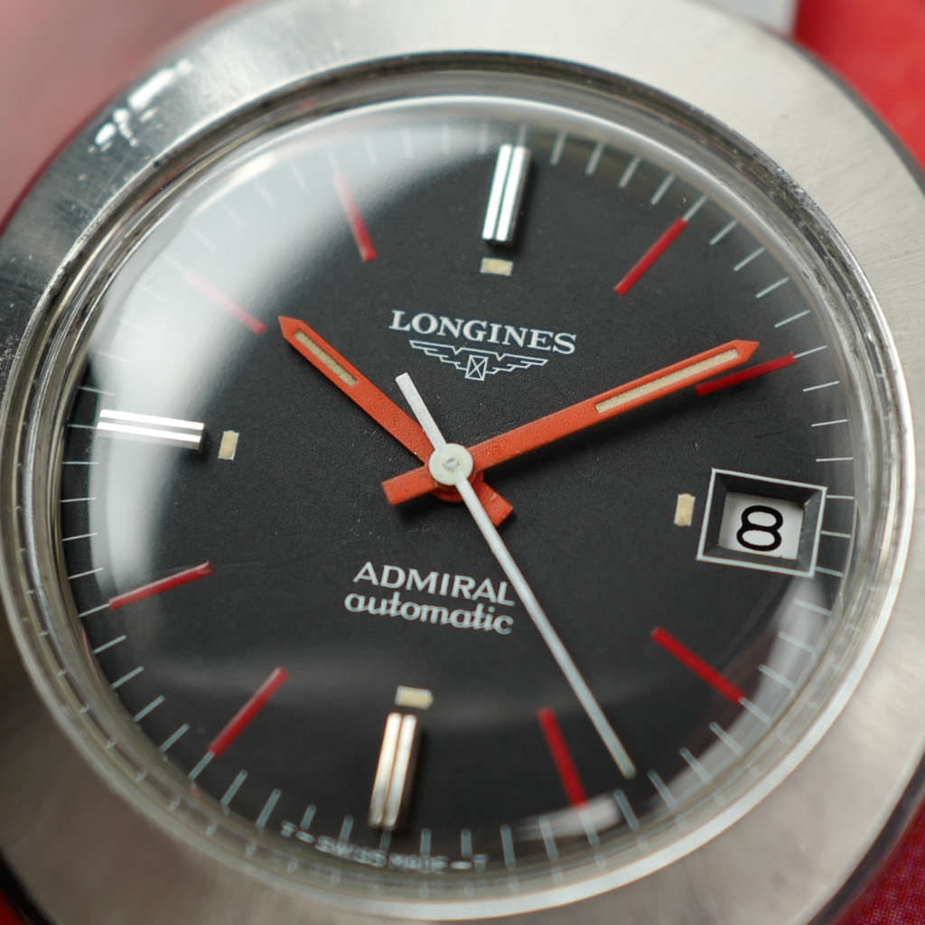 cafe noir les horloger marseille longines admiral tritium cadran gris anthracite mouvement automatique longines 431 vintage homme rare_4 cafe noir les horloger marseille Longines Admiral tritium cadran gris anthracite mouvement automatique Longines 431 vintage homme rare