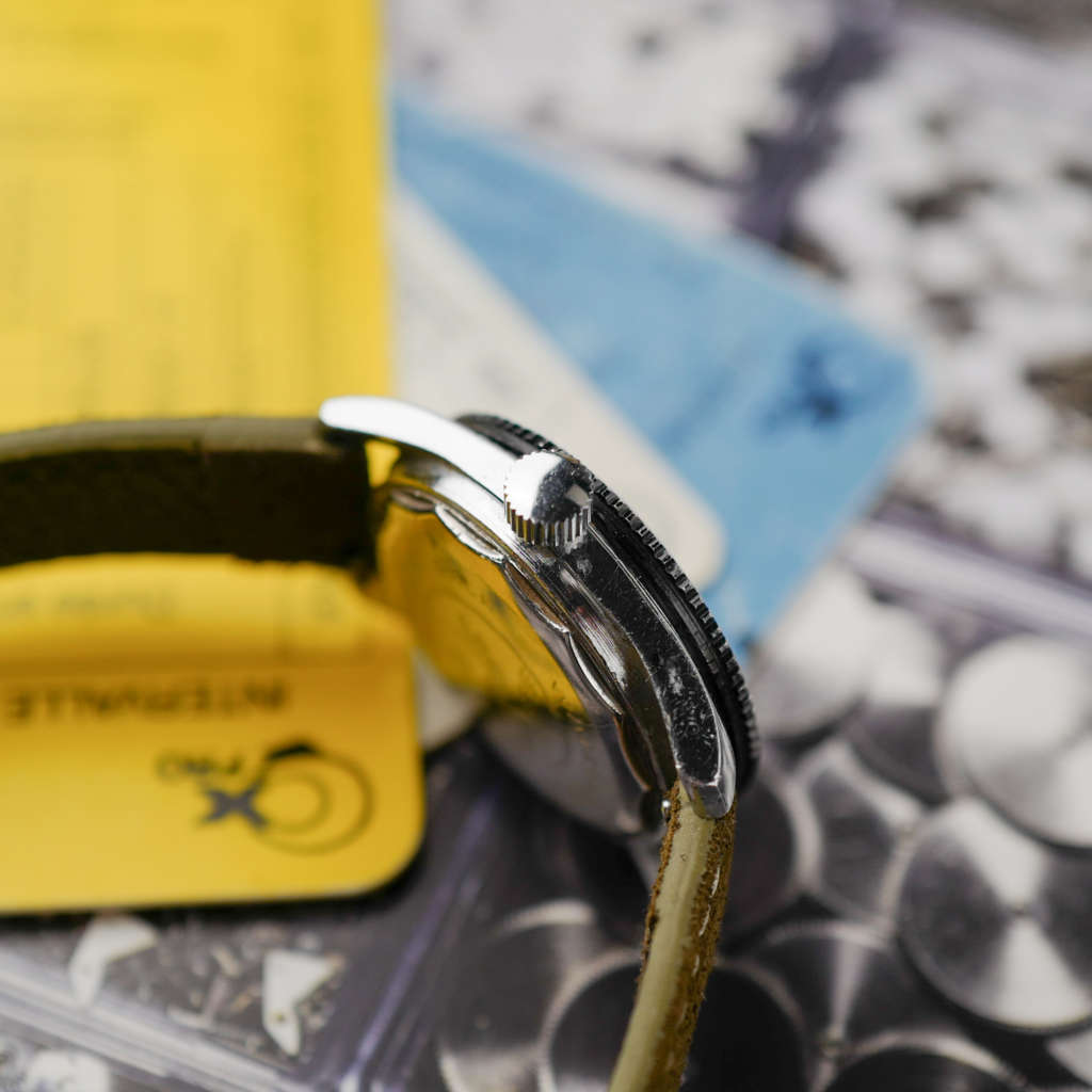 cafe noir les montres vintage elves skin diver mini plongeuse française mécanique manuelle