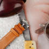 cafe noir les montres vintage horloger marseille montre omega oversize jumbo 2505-1 1939 annee 1940 cadran blanc 38 mm bracelet marron beige