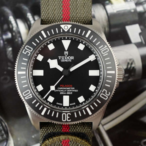 cafe noir les montres vintage horloger marseille montres TUDOR Pelagos FXD US Navy - Réf. M25717 Année 2023