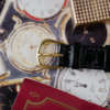 cafe noir les montres vintage horloger marseille montres cartier tank must vintage PM petit modele taille femme cadran noir laqué vintage