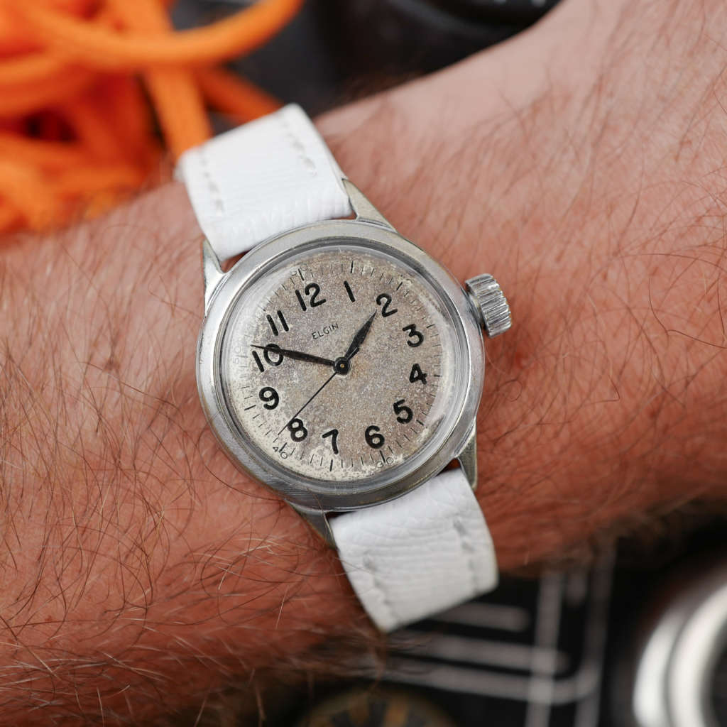 cafe noir les montres vintage horloger marseille montres vintage ELGIN Militaire US Army La montre du débarquement Vintage 1945