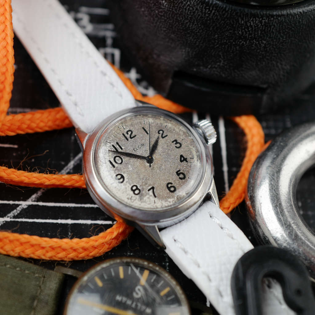 cafe noir les montres vintage horloger marseille montres vintage ELGIN Militaire US Army La montre du débarquement Vintage 1945