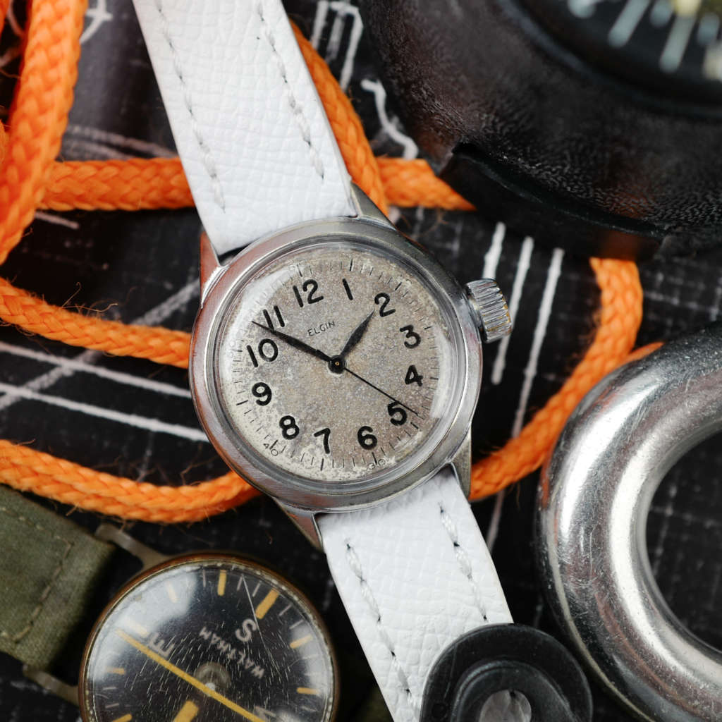 cafe noir les montres vintage horloger marseille montres vintage ELGIN Militaire US Army La montre du débarquement Vintage 1945