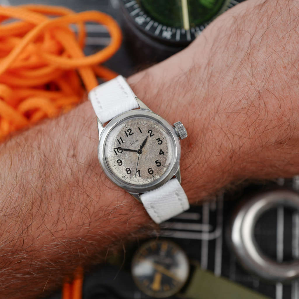 cafe noir les montres vintage horloger marseille montres vintage ELGIN Militaire US Army La montre du débarquement Vintage 1945