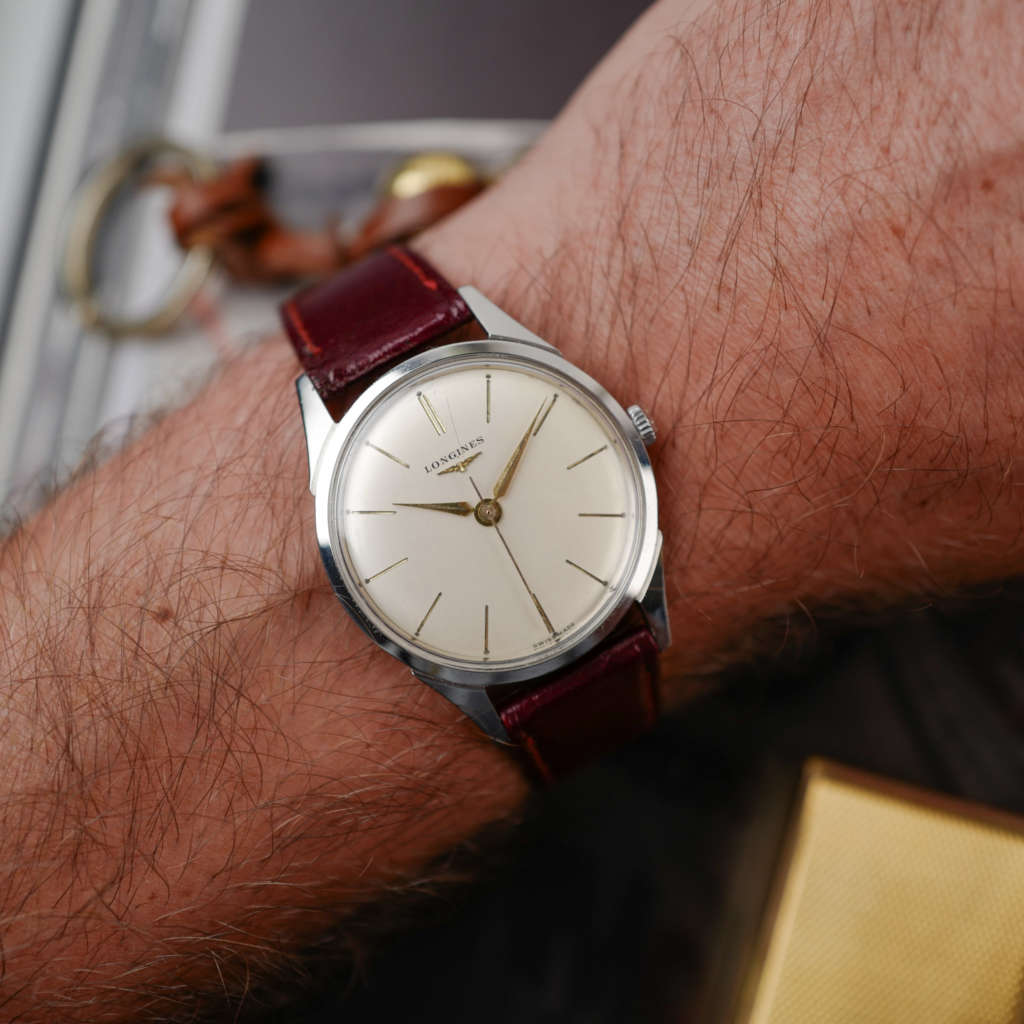 cafe noir les montres vintage horloger marseille montres vintage LONGINES Calatrava 7158 acier cadran blanc 1960_12 extra fine cafe noir les montres vintage horloger marseille montres vintage LONGINES Calatrava 7158 acier cadran blanc 1960