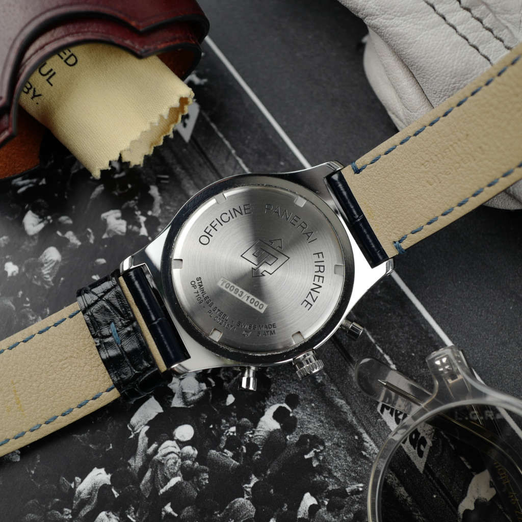 cafe noir les montres vintage marseille horloger panerai mare nostrum chronographe cadran bleu mat edition limitee 1000 PAM00716 de 2017 full set boite papier_10 cafe noir les montres vintage marseille horloger panerai mare nostrum chronographe cadran bleu mat edition limitee 1000 PAM00716 de 2017 full set boite papier