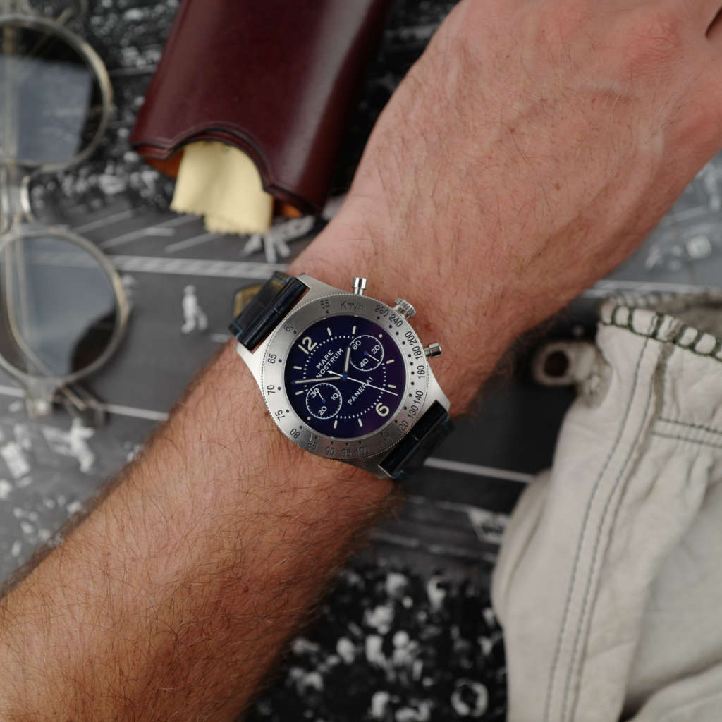 cafe noir les montres vintage marseille horloger panerai mare nostrum chronographe cadran bleu mat edition limitee 1000 PAM00716 de 2017 full set boite papier_13 cafe noir les montres vintage marseille horloger panerai mare nostrum chronographe cadran bleu mat edition limitee 1000 PAM00716 de 2017 full set boite papier