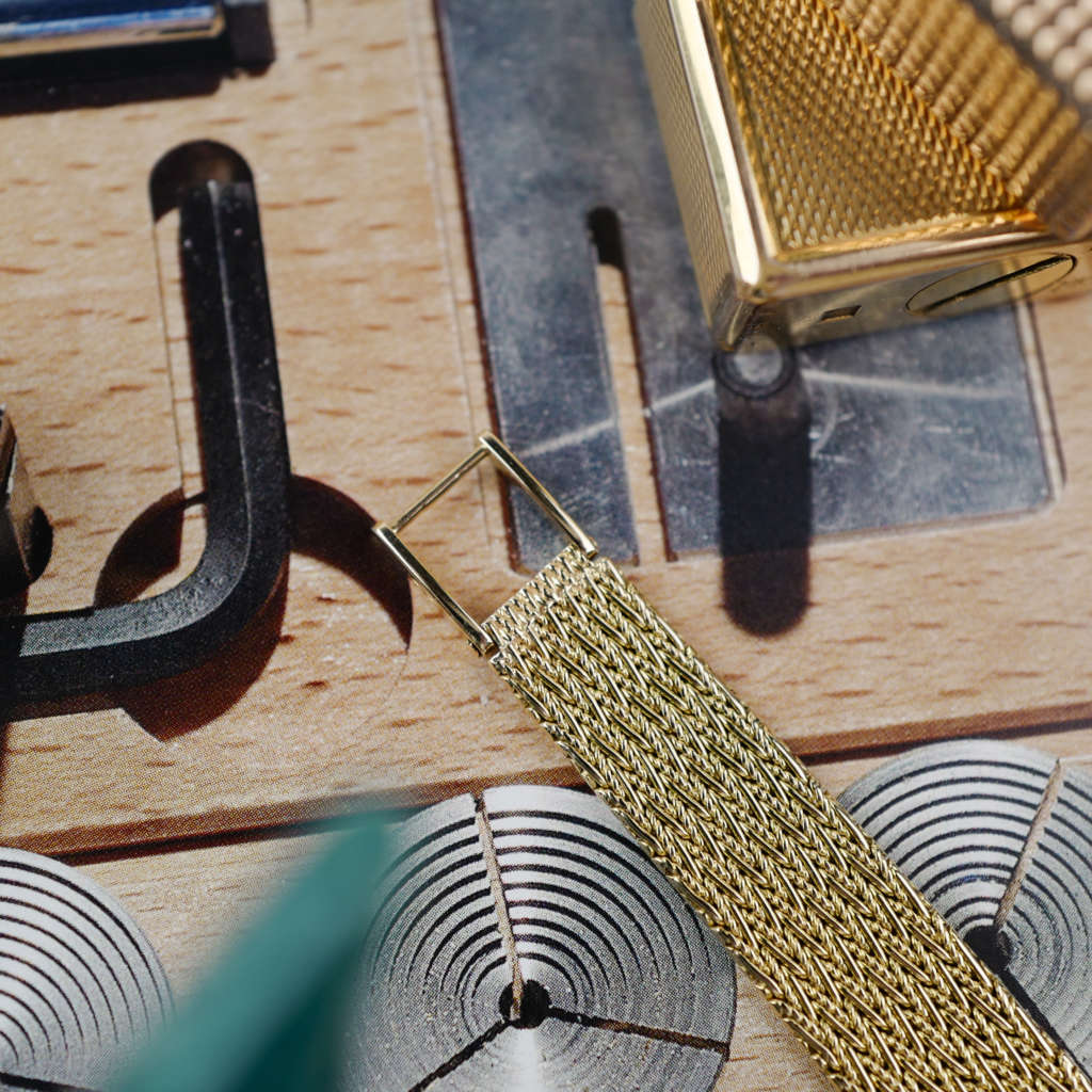 cafe noir montres horloger marseille BAUME & MERCIER Bracelet en or 18k pour femme Vintage 1980_7 cafe noir montres horloger marseille BAUME & MERCIER Bracelet en or 18k pour femme Vintage 1980_2