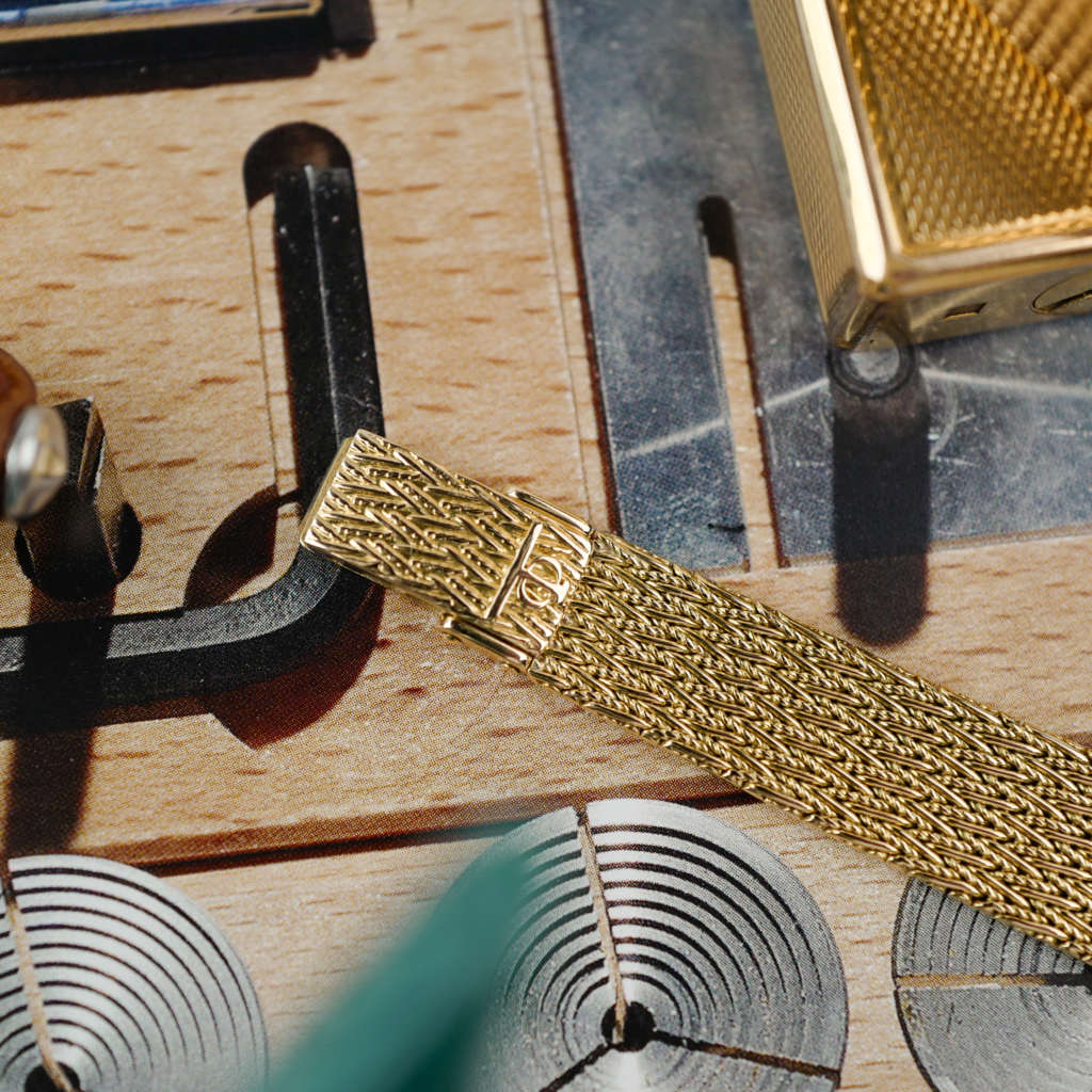 cafe noir montres horloger marseille BAUME & MERCIER Bracelet en or 18k pour femme Vintage 1980_8 cafe noir montres horloger marseille BAUME & MERCIER Bracelet en or 18k pour femme Vintage 1980_2