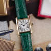 cafe noir les montres vintage horloger marseille cartier tank must vintage petit modele vermeil plaque or cadran rare_2