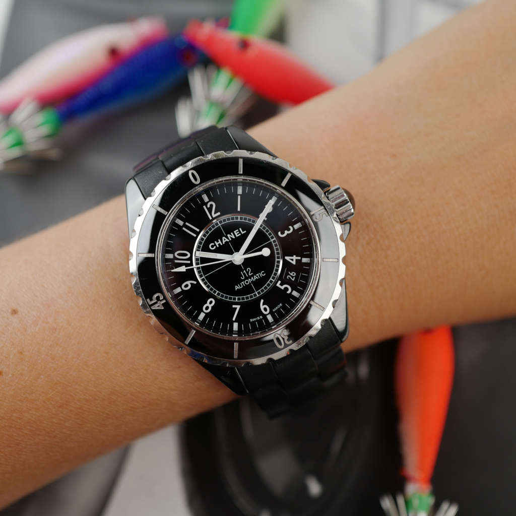 cafe noir les montres vintage horloger marseille chanel ceramique J12 noir automatique femme occasion_9 cafe noir les montres vintage horloger marseille chanel ceramique J12 noir automatique femme occasion