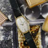 cafe noir les montres vintage horloger marseille omega vintage mini ellipse ovale pour femme mécanique