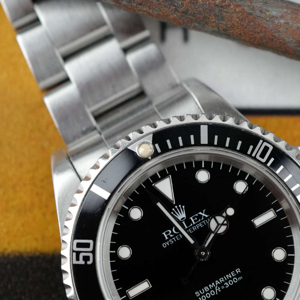 cafe noir les montres vintage horloger marseille rolex submariner sans no date vintage 1993 mouvement 3000 automatique indexe tritium oyster acier_11 cafe noir les montres vintage horloger marseille rolex submariner sans no date vintage 1993 mouvement 3000 automatique indexe tritium oyster acier