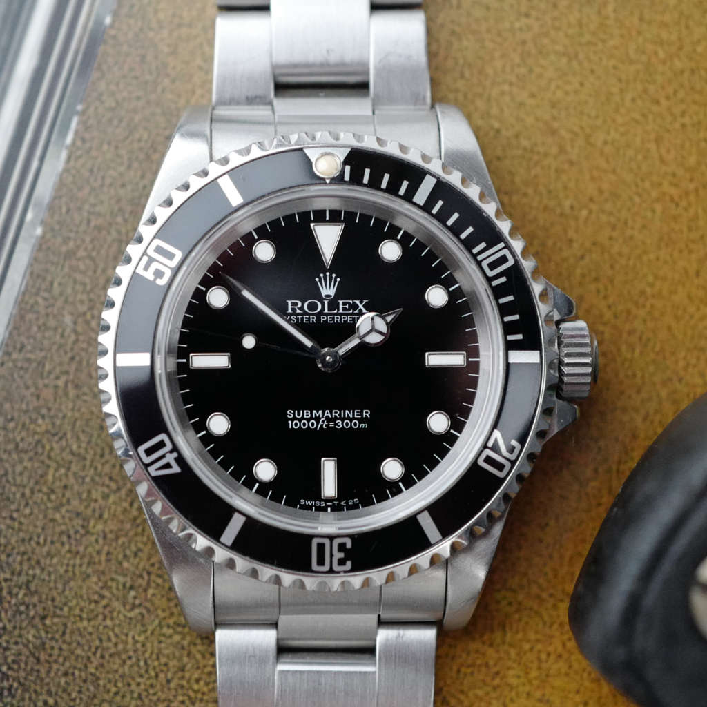 cafe noir les montres vintage horloger marseille rolex submariner sans no date vintage 1993 mouvement 3000 automatique indexe tritium oyster acier_7 cafe noir les montres vintage horloger marseille rolex submariner sans no date vintage 1993 mouvement 3000 automatique indexe tritium oyster acier