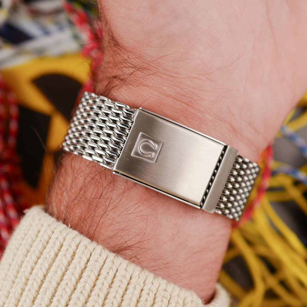 vintage Omega Seamaster Ploprof 166.077 bracelet shark mesh 1266:237_14 vintage Omega Seamaster Ploprof 166.077 bracelet shark mesh 1266/237