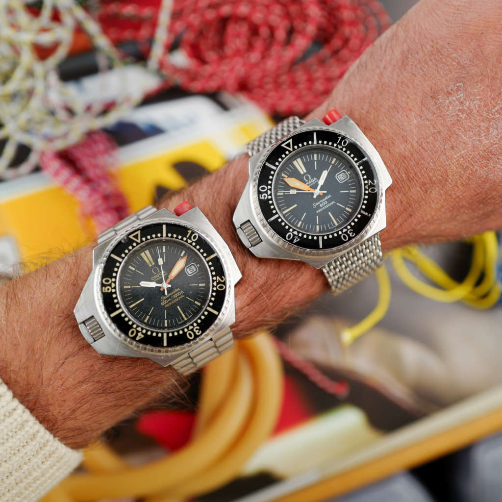 vintage Omega Seamaster Ploprof 166.077 bracelet shark mesh 1266:237_17 vintage Omega Seamaster Ploprof 166.077 bracelet shark mesh 1266/237