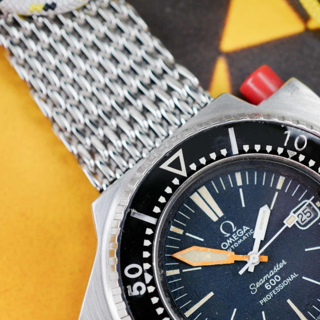 vintage Omega Seamaster Ploprof 166.077 bracelet shark mesh 1266:237_2 vintage Omega Seamaster Ploprof 166.077 bracelet shark mesh 1266:237