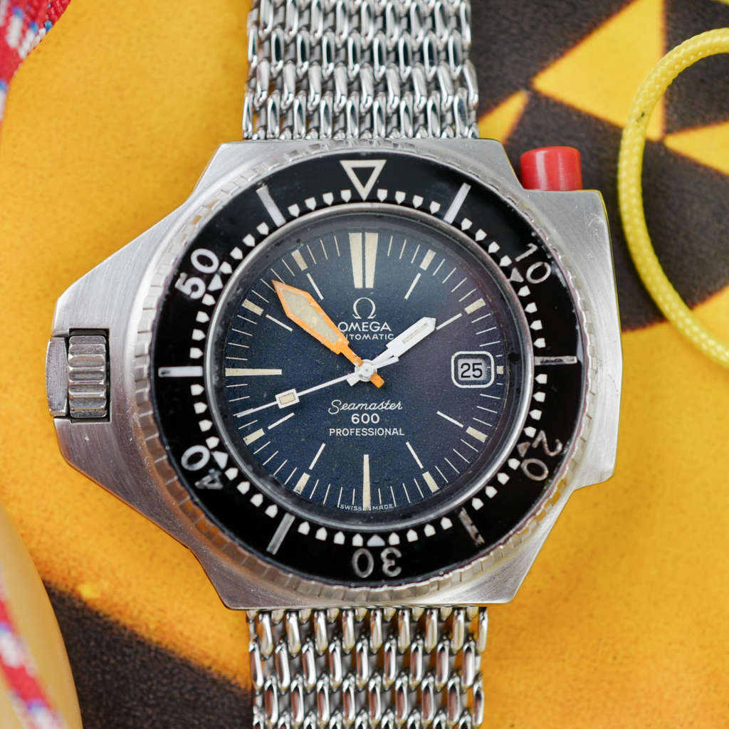 vintage Omega Seamaster Ploprof 166.077 bracelet shark mesh 1266:237_4 vintage Omega Seamaster Ploprof 166.077 bracelet shark mesh 1266/237