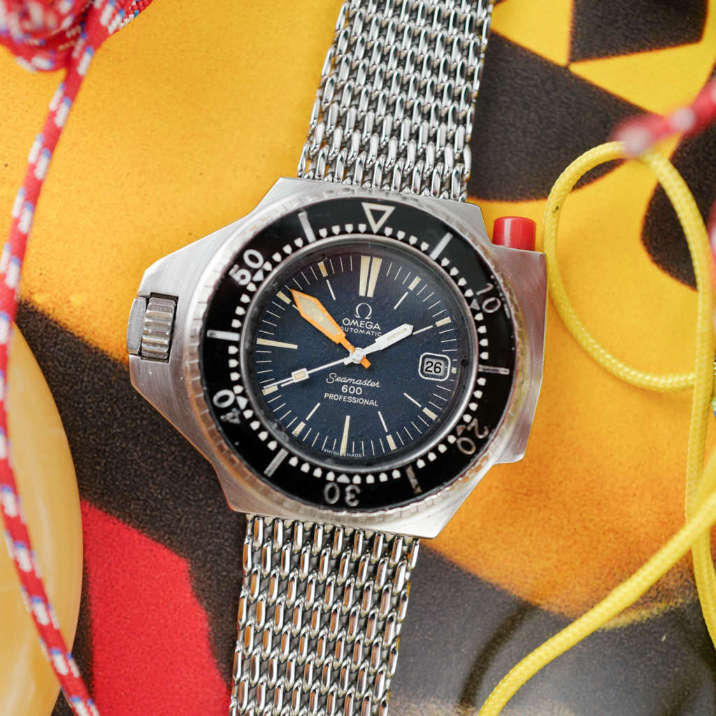 vintage Omega Seamaster Ploprof 166.077 bracelet shark mesh 1266:237_7 vintage Omega Seamaster Ploprof 166.077 bracelet shark mesh 1266/237