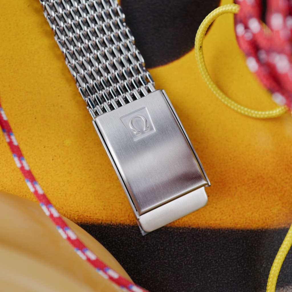 vintage Omega Seamaster Ploprof 166.077 bracelet shark mesh 1266:237_9 vintage Omega Seamaster Ploprof 166.077 bracelet shark mesh 1266/237