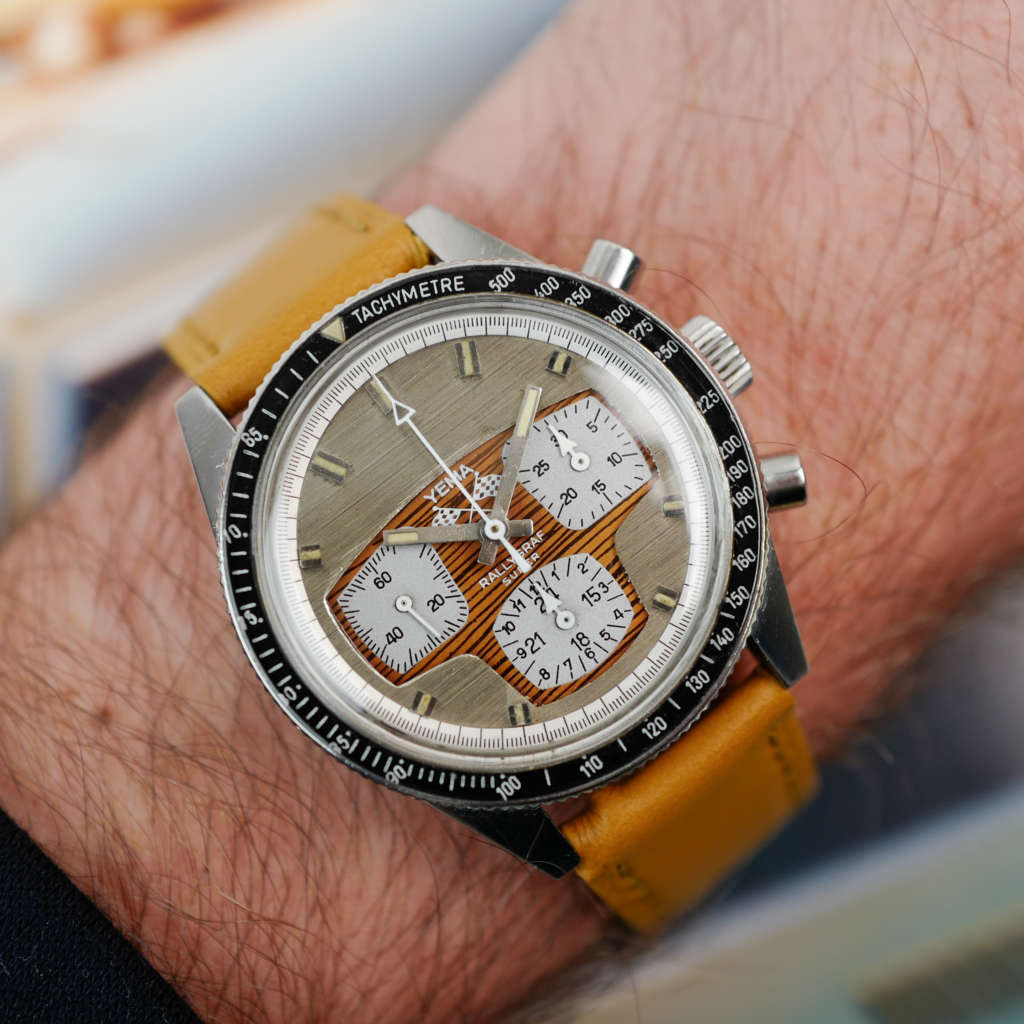 cafe noir les montres horloger marseille YEMA Rallygraf Super 606737 Formica vintage mouvement venus_9 cafe noir les montres horloger marseille YEMA Rallygraf Super 606737 Formica vintage mouvement venus