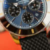 cafe noir les montres vintage Breitling Superocean Heritage B01 Chronograph 44 AB0162 cadran bleu automatique