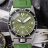 cafe noir les montres vintage ZRC Grands Fonds 300m Military verte kaki kakhi boite papier 2021_2