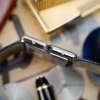 cafe noir les montres vintage cartier tank must WSTA0055 cadran bleu boite papiers full set neuve de stock 2024