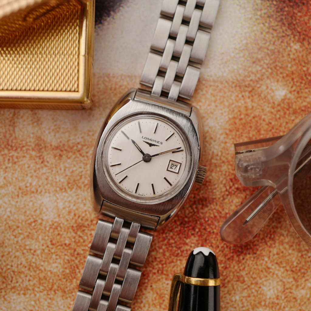 cafe noir les montres vintage longines lady mini montre acier felle bracelet acier cadran tritium 1975_1 cafe noir les montres vintage longines lady mini montre acier felle bracelet acier cadran tritium 1975