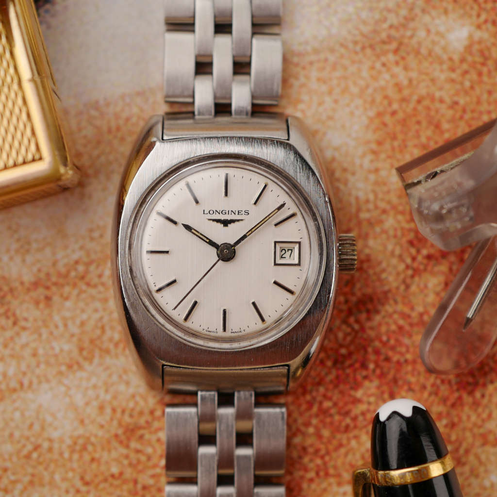 cafe noir les montres vintage longines lady mini montre acier felle bracelet acier cadran tritium 1975_2 cafe noir les montres vintage longines lady mini montre acier felle bracelet acier cadran tritium 1975