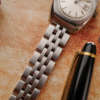 cafe noir les montres vintage longines lady mini montre acier felle bracelet acier cadran tritium 1975