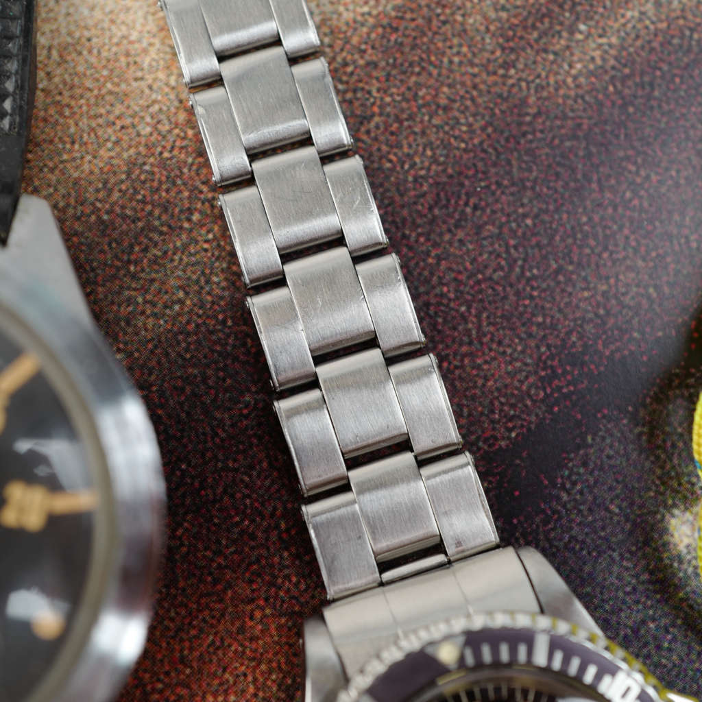 cafe noir montres horloger marseille tudor submariner ref 7928 ghost bezel rivet strap rose vintage 1967 mouvement tudor 390