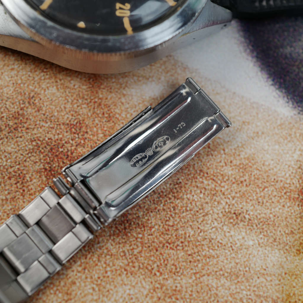 cafe noir montres horloger marseille tudor submariner ref 7928 ghost bezel rivet strap rose vintage 1967 mouvement tudor 390