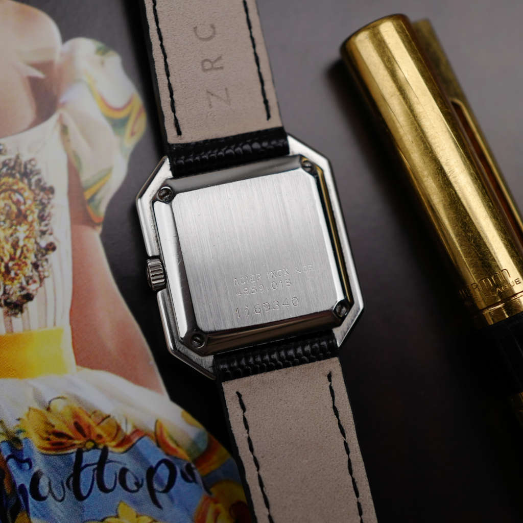 cafe noir les montres vintage baume mercier ceinture bi colore carre pour femme quartz